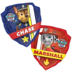 ballon Paw Patrol Chase & Marshall xl, 2 faces, 68 cm – Image 2