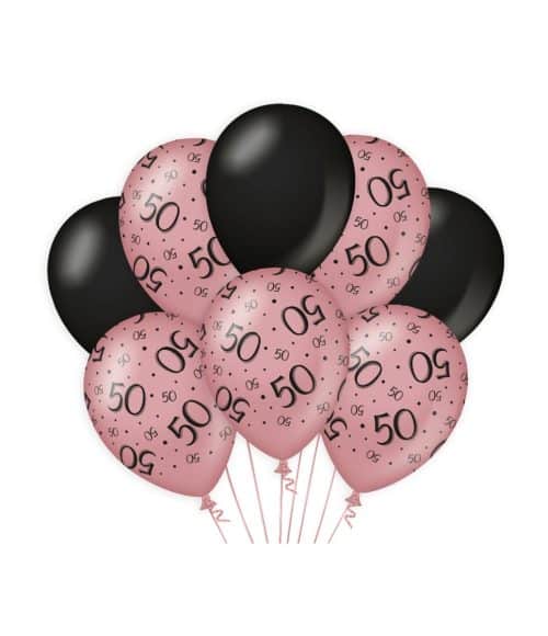 50 ballons rose  Fêtes en folie