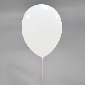 100 x Bâtons 38 cm blanc v2 biodégradables pour ballons / afbreekbaar ballon stick / Ballonstokken – Image 2