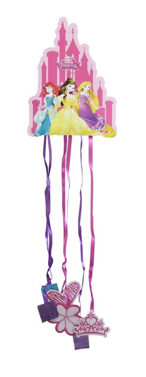 Pinata Princesse Disney - 6 rubans - Anniversaire d'enfant – Image 2