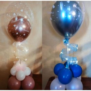 Ruban (85cm) Organza + LED BLANC (115cm), pour Ballons ou tout autre usage – Image 2