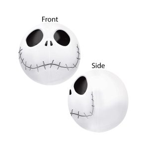 Ballon Halloween Jack Skellington Orbz aluminium 40,6 cm – Image 2